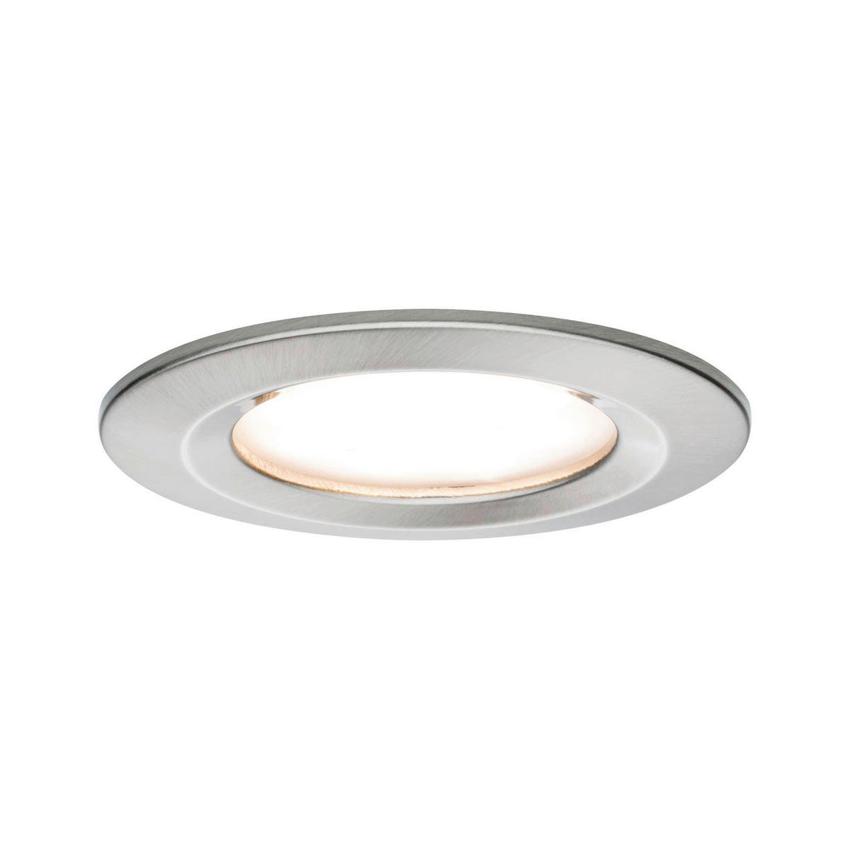 LED-DECKENLEUCHTE 7,8 cm  - Alufarben, Basics, Metall (7,8cm) - Paulmann