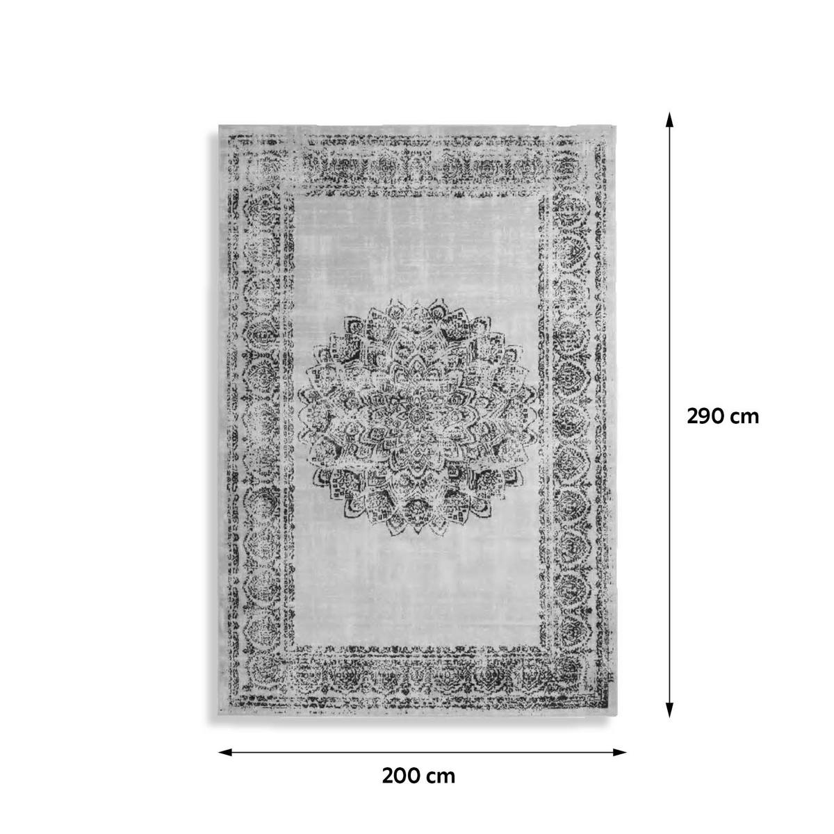 VINTAGE-TEPPICH 200/290 cm Creme  - Creme, Design, Textil (200/290cm) - Kayoom