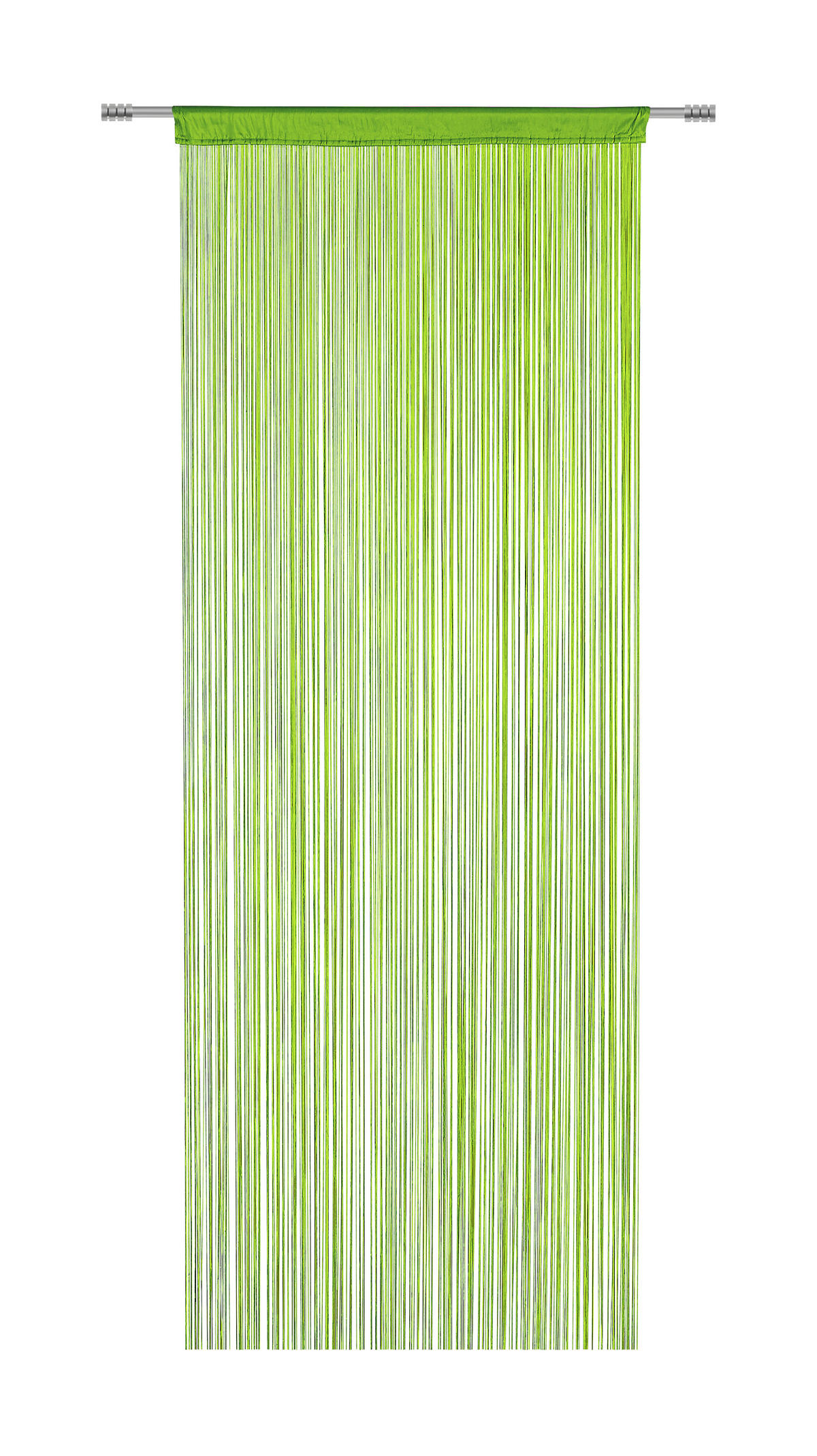 ŠPAGETI ZAVJESA zelena 90/245 cm   - zelena, Basics, tekstil (90/245cm) - Boxxx