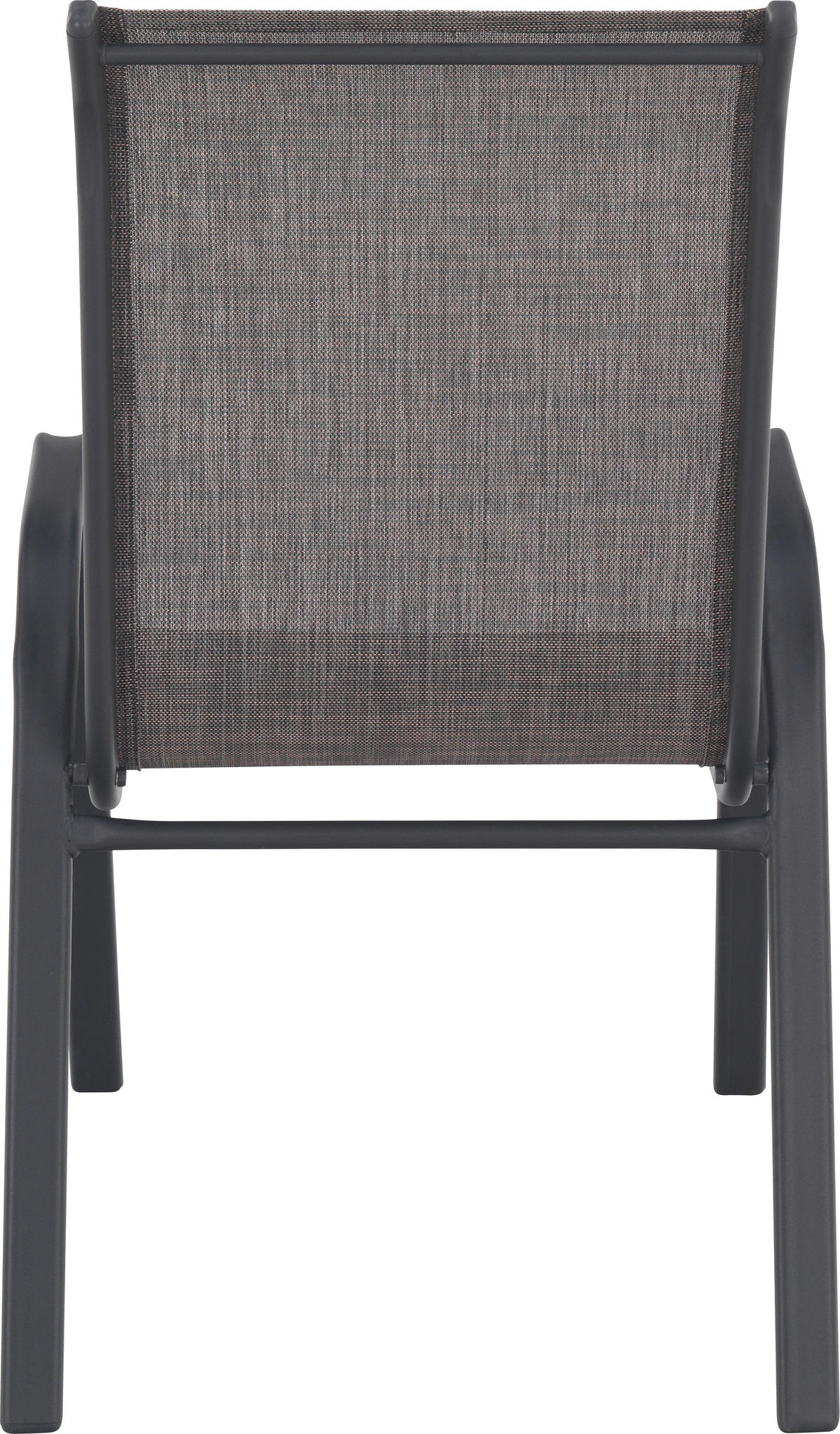 STAPELSESSEL in Metall, Textil Anthrazit, Braun  - Anthrazit/Braun, Basics, Textil/Metall (55/96/76cm) - Xora