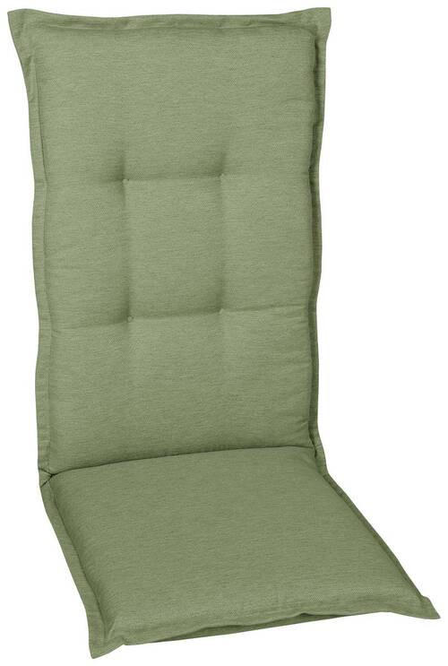 SESSELAUFLAGE Uni  - Hellgrün, Basics, Textil (50/7/110cm)
