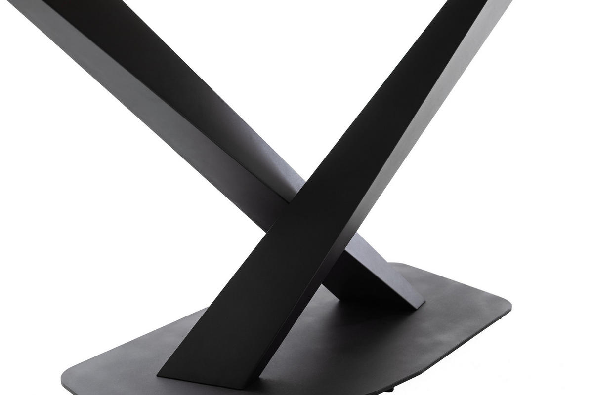 ESSTISCH in Holz 160/90/74 cm  - Eichefarben/Schwarz, KONVENTIONELL, Holz/Metall (160/90/74cm) - MID.YOU