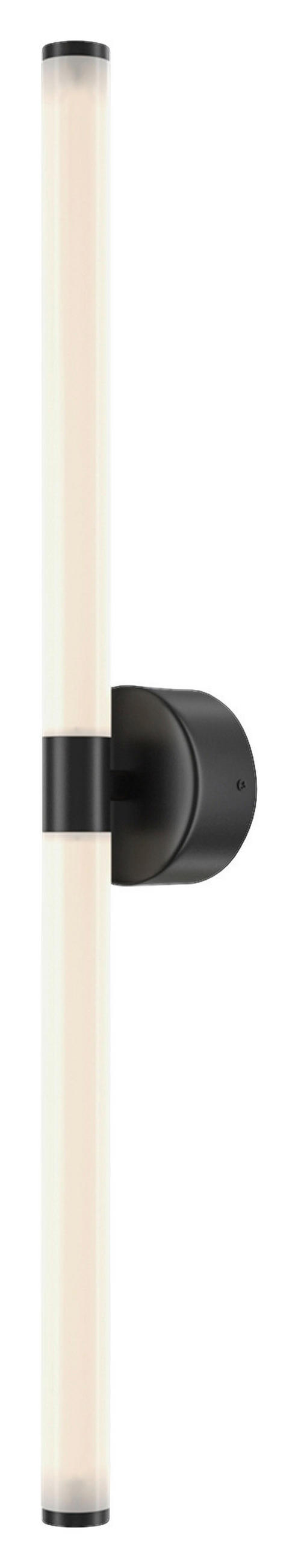 WANDLEUCHTE 3/63/63 cm   - Schwarz, Basics, Kunststoff/Metall (3/63/63cm) - MAYTONI