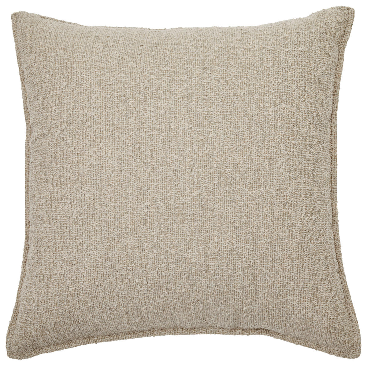 HUSSEN-3-SITZER-SOFA in Bouclé Beige  - Beige/Schwarz, Trend, Kunststoff/Textil (227/92/105cm) - Livetastic