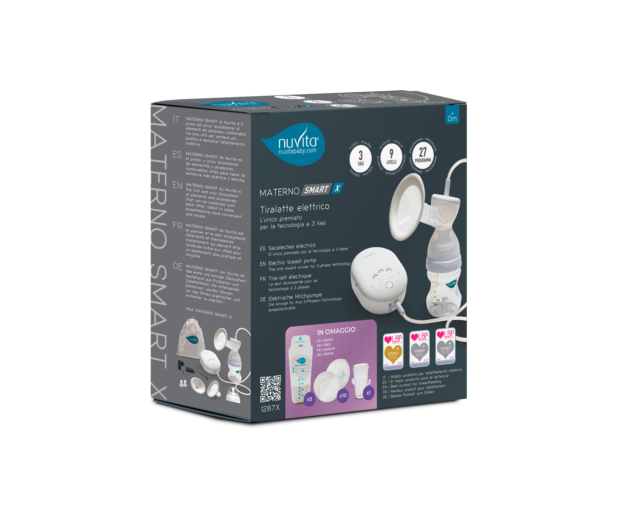 MILCHPUMPE  Nuvita  - Basics (10/22/25cm)