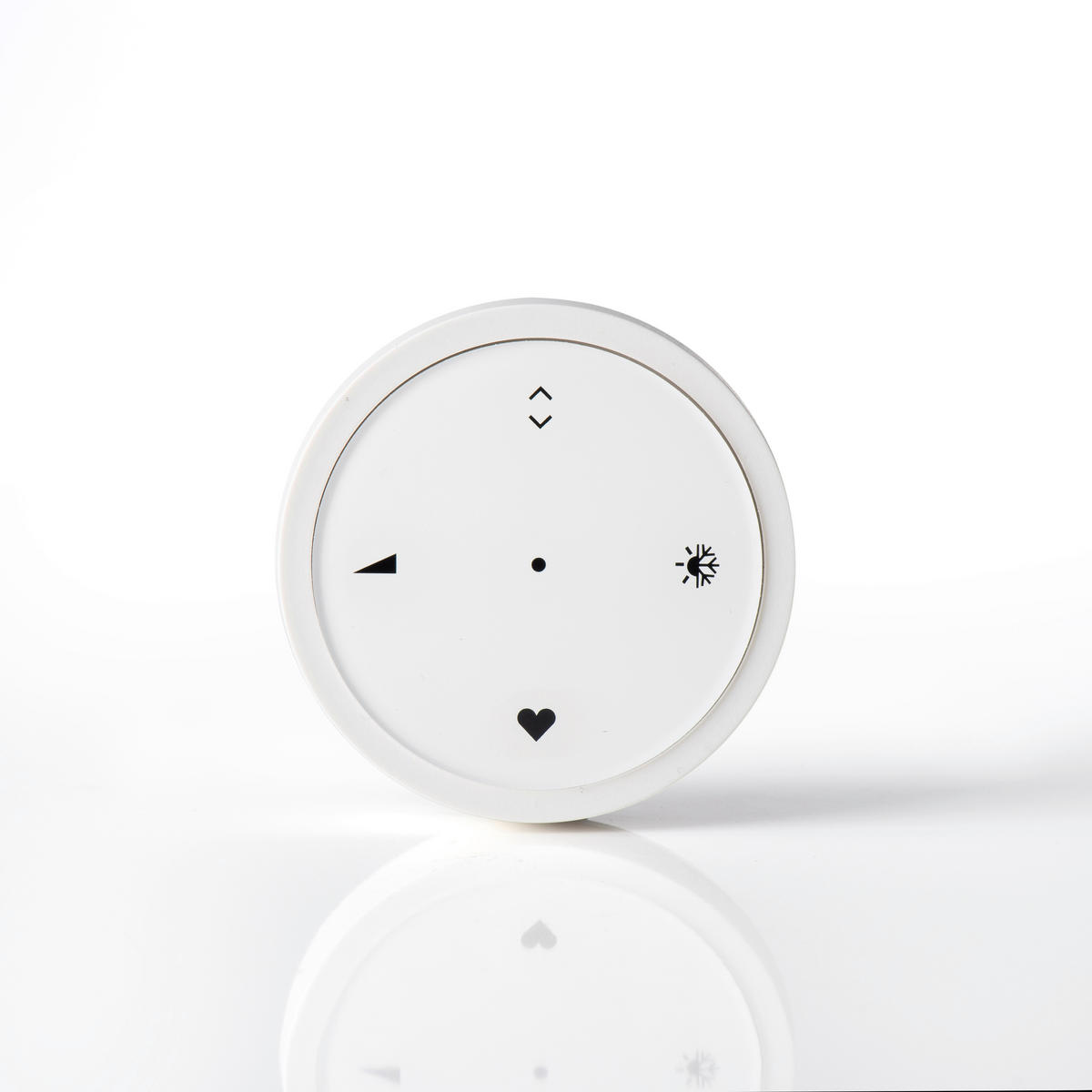 FERNBEDIENUNG - Weiß, Basics, Kunststoff (5,5/5,5/1,8cm) - Paul Neuhaus