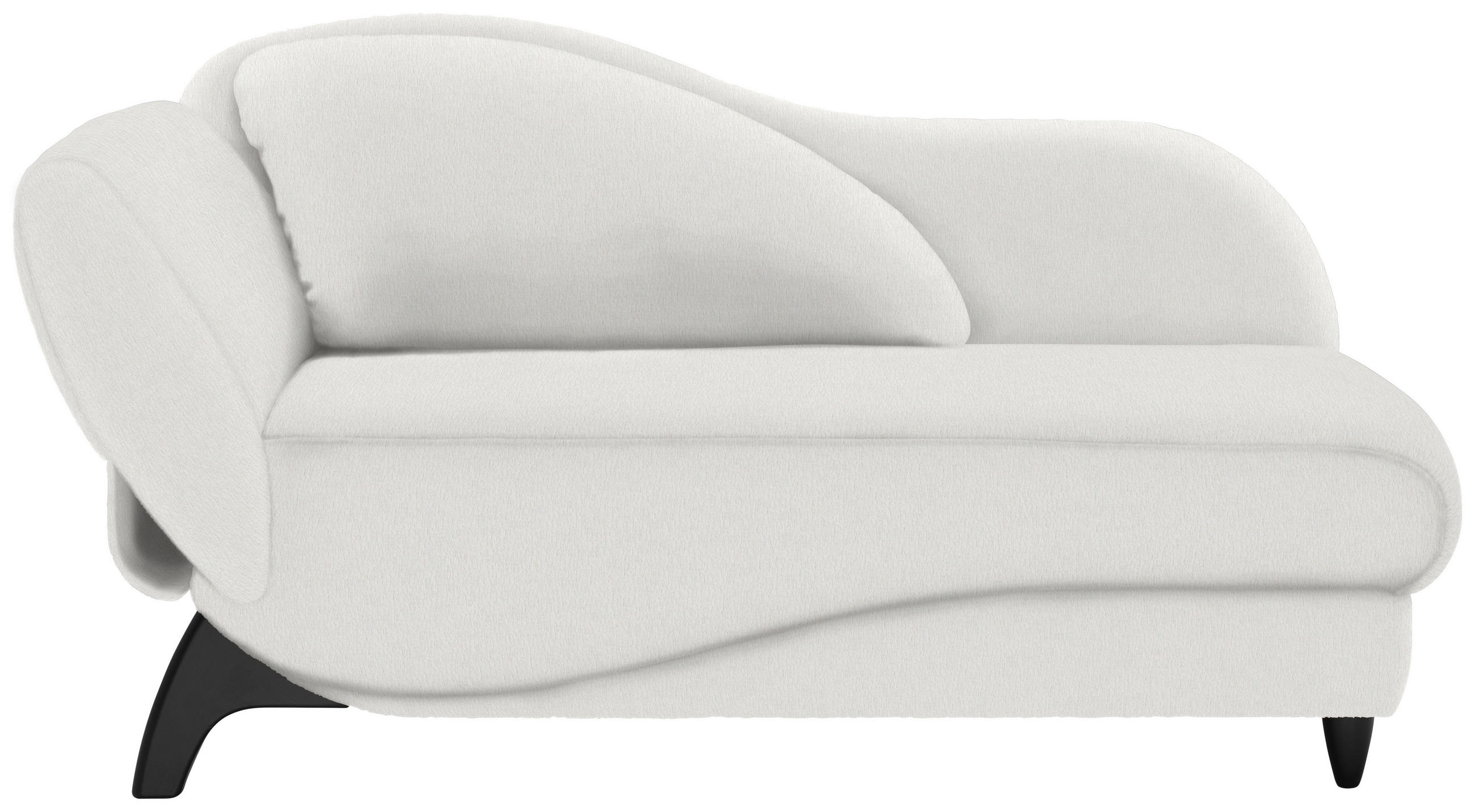 LIEGE  in Webstoff Naturfarben  - Schwarz/Naturfarben, MODERN, Holz/Textil (84/87/171-190cm) - Joka