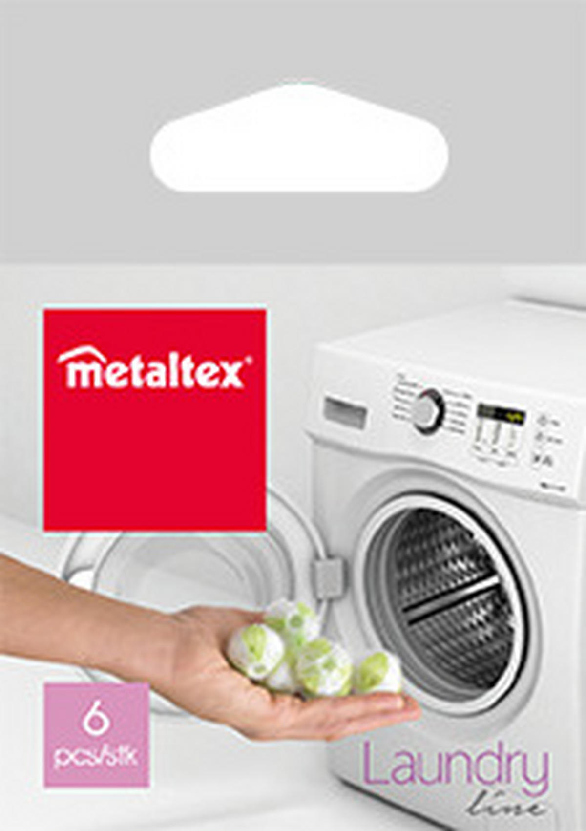 HÁZTARTÁSI KELLÉKSZETT - Basics, műanyag/textil (3/3/4cm) - Metaltex