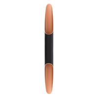 LED-WANDLEUCHTE 80/6/7 cm   - Roségold/Schwarz, Design, Metall (80/6/7cm)