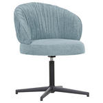 STUHL - Schwarz/Hellblau, Design, Textil/Metall (63/82/65cm) - Novel