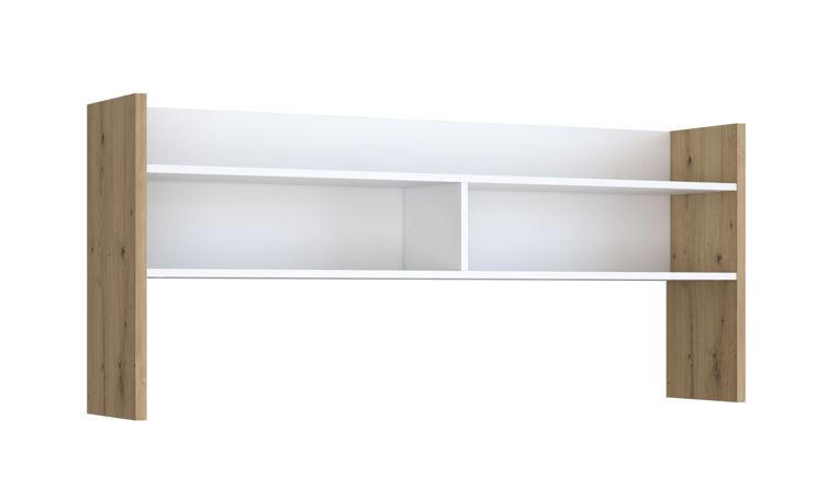 UNITATE SUPLIMENTARĂ in material pe bază de lemn 109,6/60/25,8 cm  - alb/stejar Artisan, Modern, material pe bază de lemn (109,6/60/25,8cm) - Carryhome