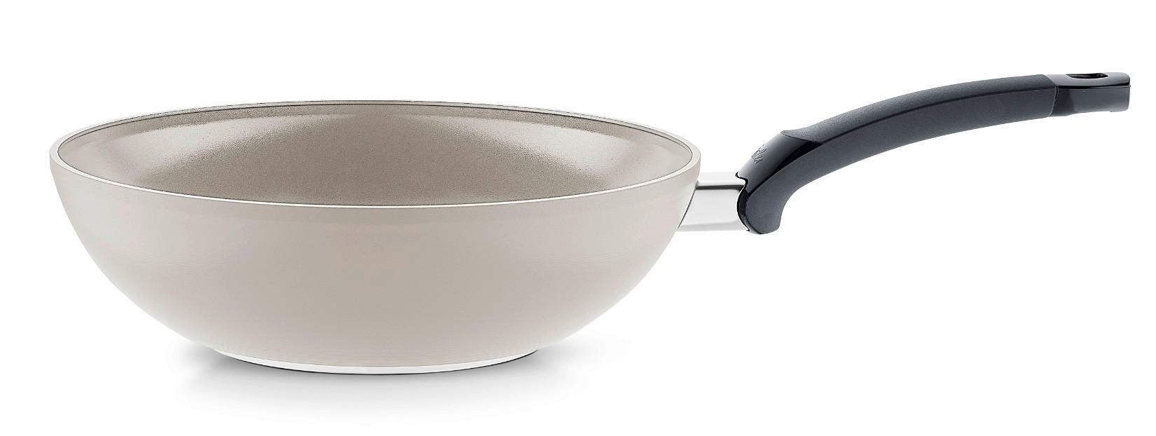 WOKPFANNE Ceratal  - Grau, Basics, Metall - Fissler
