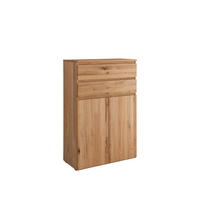 HIGHBOARD  in 80/121/39 cm  - Eichefarben, KONVENTIONELL, Holz (80/121/39cm) - Linea Natura
