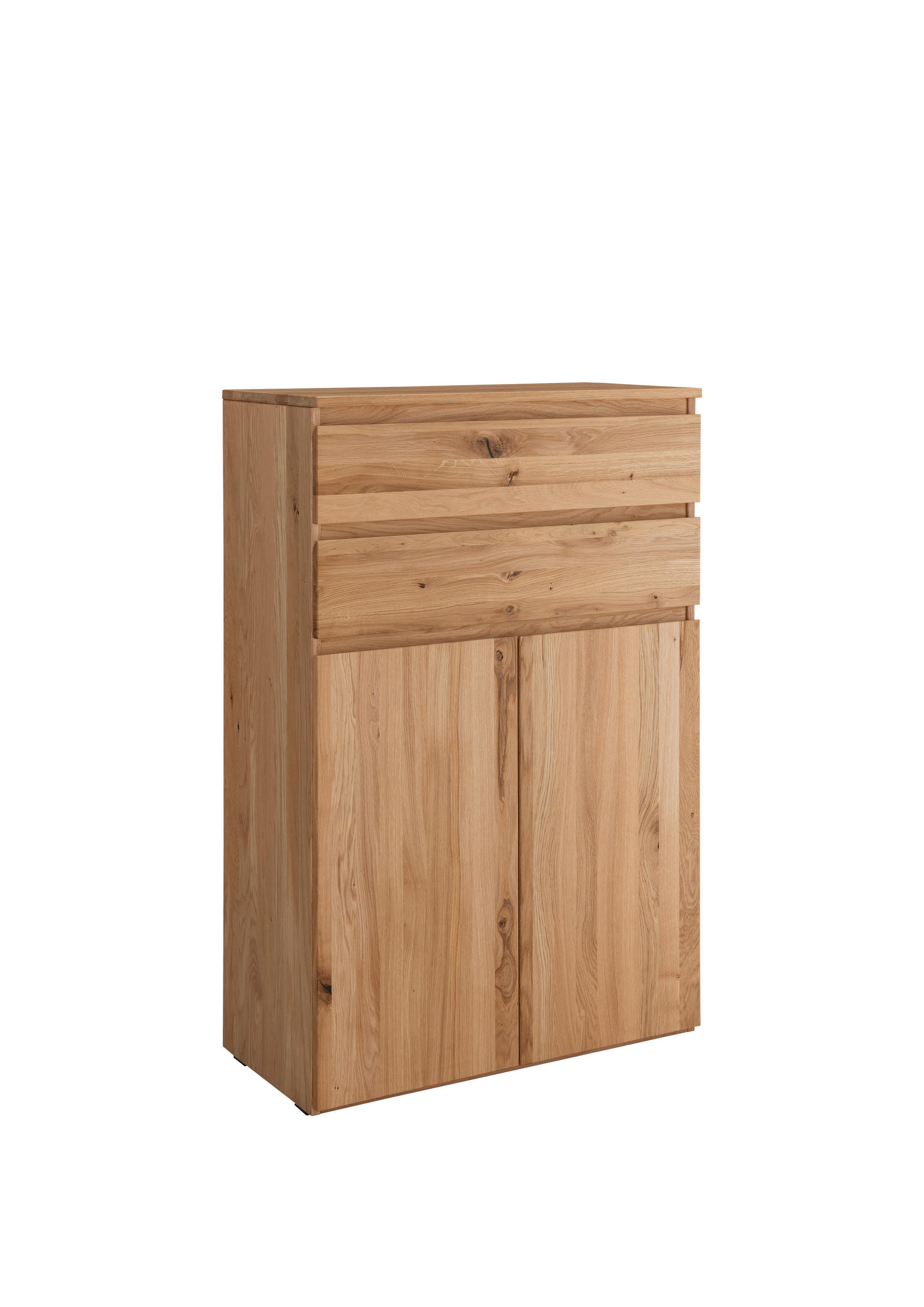 Linea Natura Highboard Eiche 80x121x39 cm