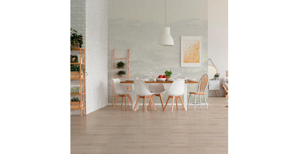 VINYLBODEN Eiche Kiruna  per  m² - Eichefarben, Design, Holzwerkstoff (123,5/23,0/0,85cm) - Venda