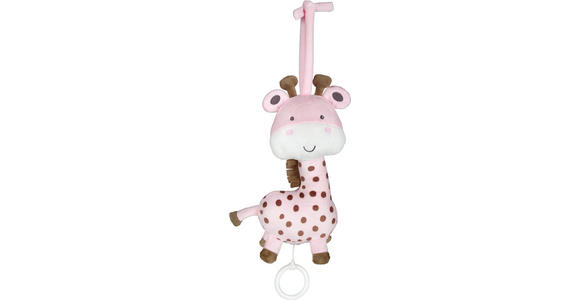SPIELUHR - Braun/Rosa, Basics, Textil (21cm) - My Baby Lou