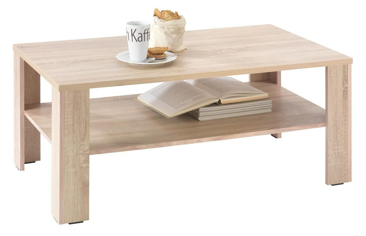 COUCHTISCH 110/65/47 cm rechteckig Eichefarben  - Eichefarben, Design, Holzwerkstoff (110/65/47cm) - Carryhome