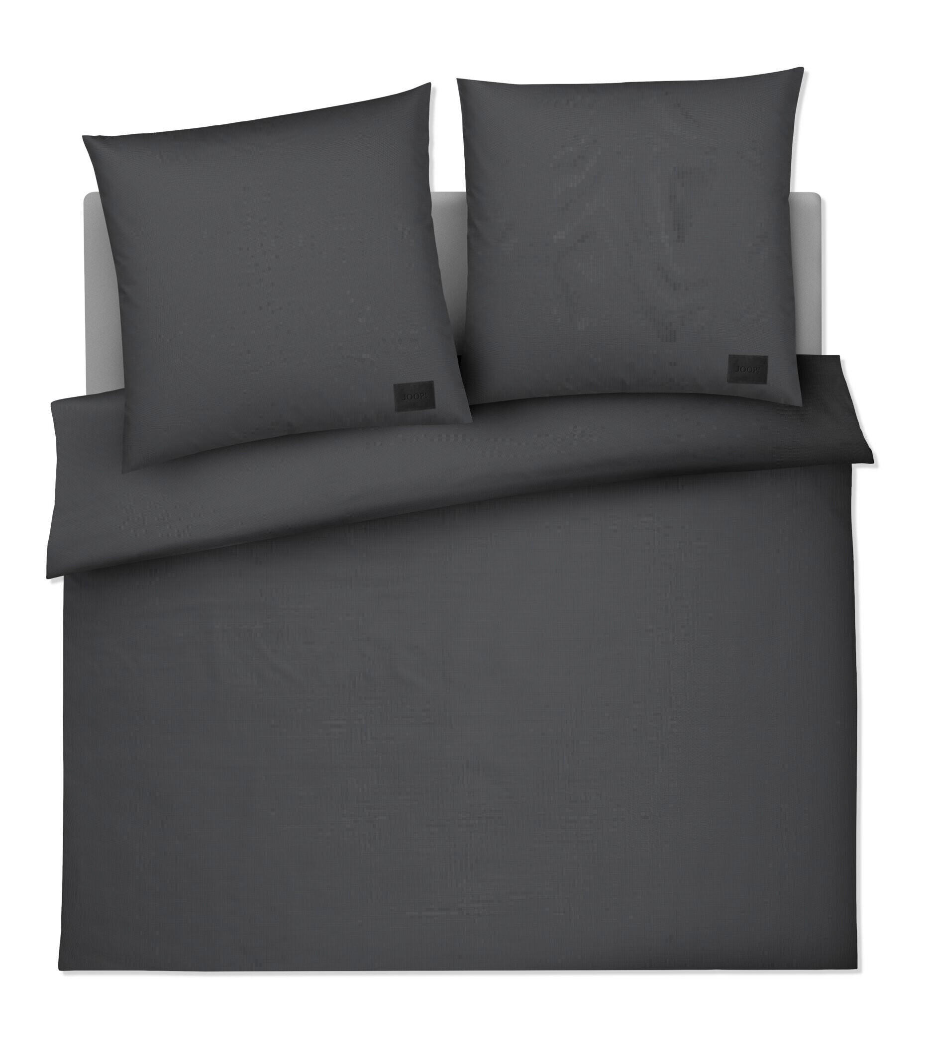 BETTWÄSCHE Soft Flanell 200/200 cm  - Anthrazit, Basics, Textil (200/200cm) - Joop!