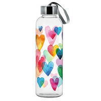 Sticlă De Băut 0,5 l  - multicolor, Trend, sticlă (6,4/21,7cm) - Homeware