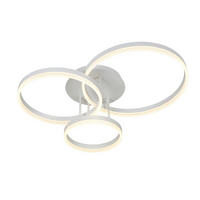 LED-DECKENLEUCHTE Ravello 75/38/22,5 cm   - Weiß, Design, Kunststoff/Metall (75/38/22,5cm)