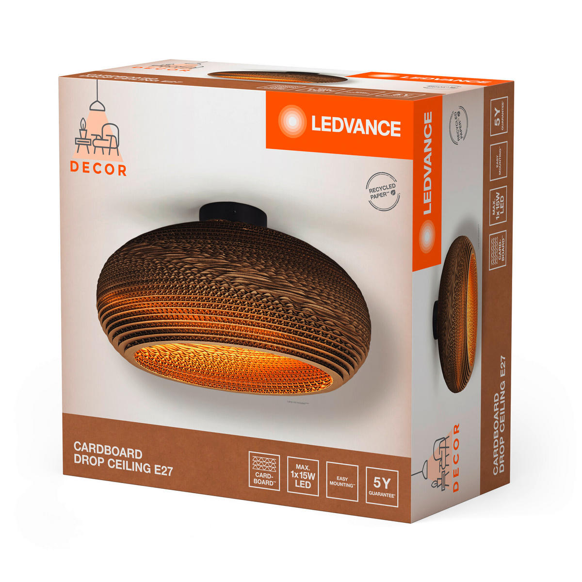 DECKENLEUCHTE 40/20,5 cm   - KONVENTIONELL (40/20,5cm) - Ledvance
