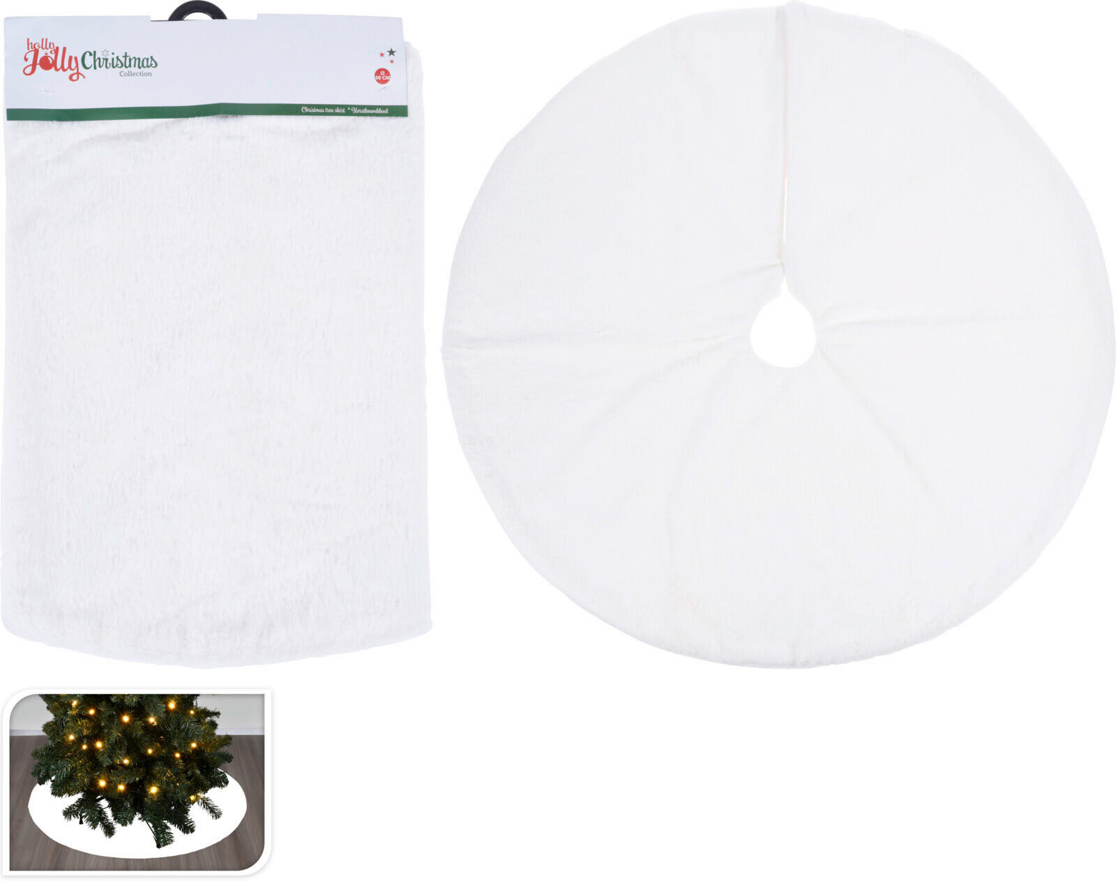 DEČKA K VÁNOČNÍMU STROMEČKU  - vícebarevná, Basics, plast (3/34/50cm)