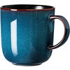 KAFFEEBECHER Bali  400 ml   - Blau, Trend, Keramik (13/9/10cm) - Ritzenhoff Breker