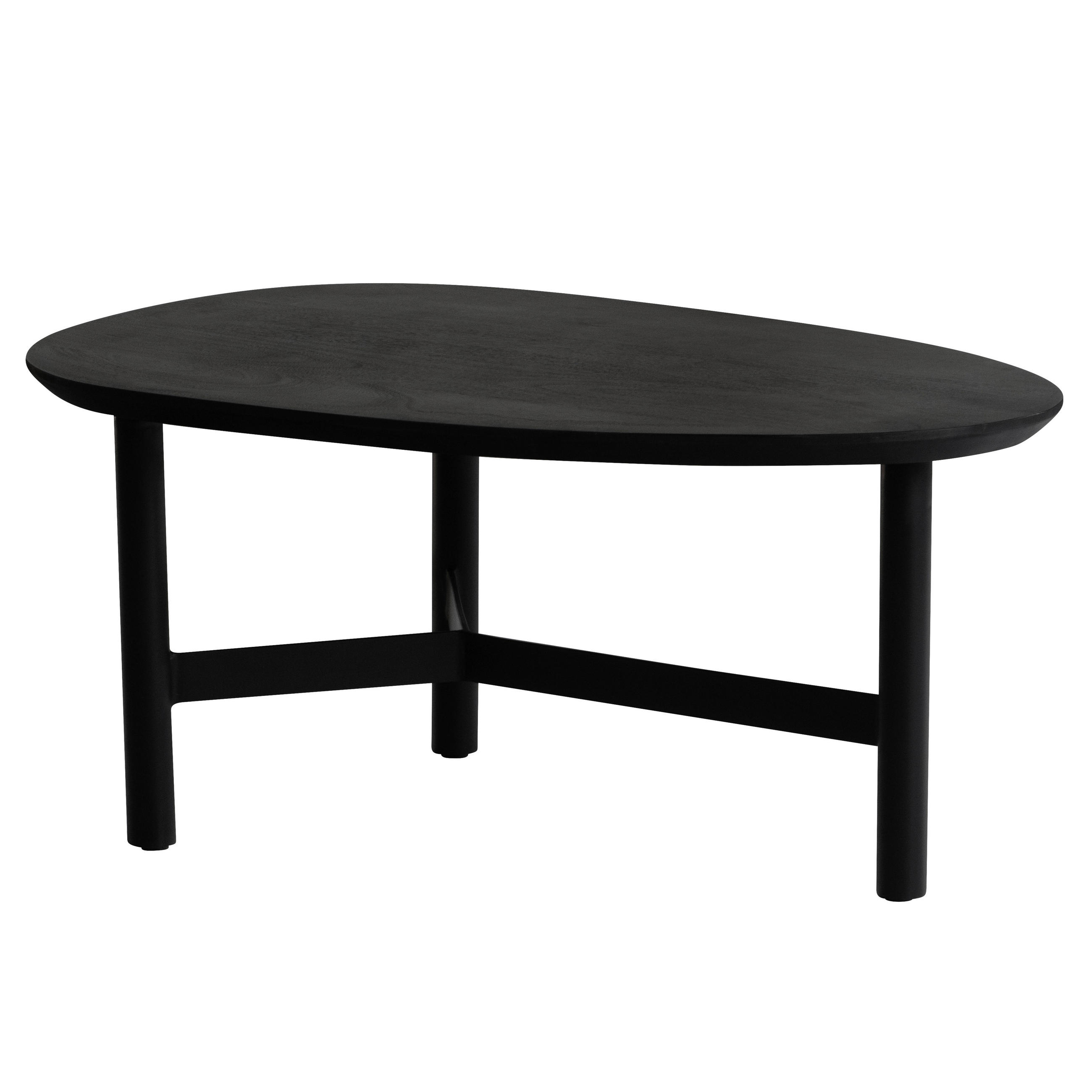 COUCHTISCH Schwarz  - Schwarz, Design (86/37/50cm) - MID.YOU