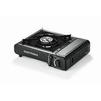 GASKOCHER Schwarz EASYmaxx  - Schwarz, Basics, Kunststoff/Metall (35/31/11cm) - EASYMAXX