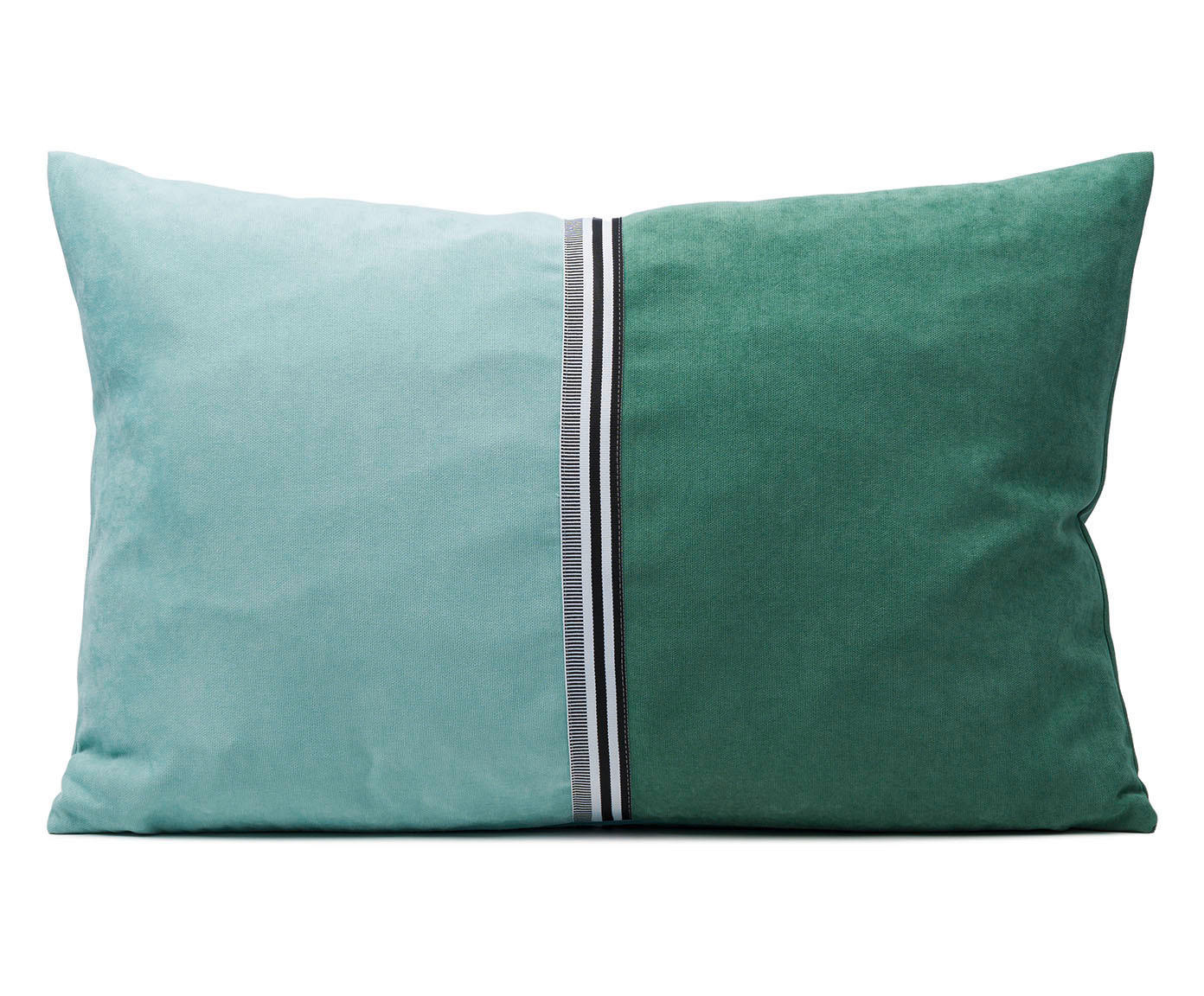 KISSENHÜLLE 40/60 cm  - Salbeigrün/Mintgrün, Basics, Textil (40/60cm) - Novel