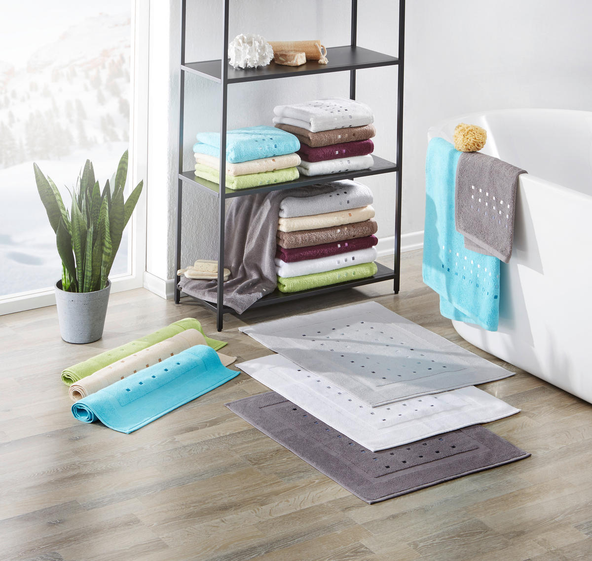 HANDTUCH Quattro Beige  - Beige, Basics, Textil (50/100cm) - Esposa