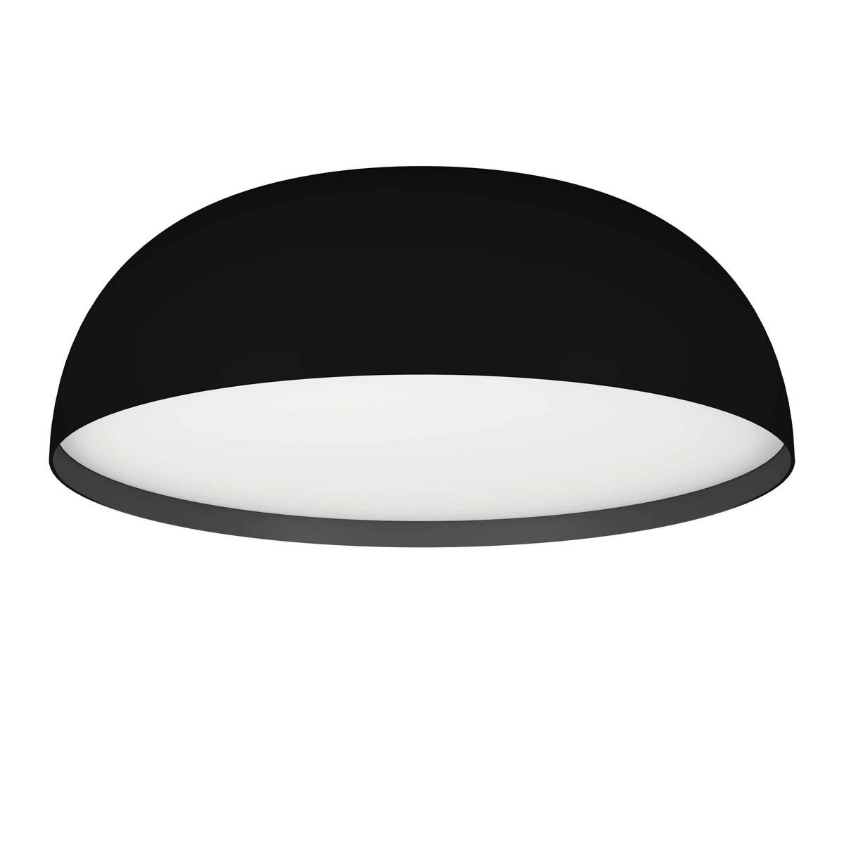 STROPNÍ SVÍTIDLO, 40/13 cm  - bílá/černá, Design, kov/plast (40/13cm) - Eglo
