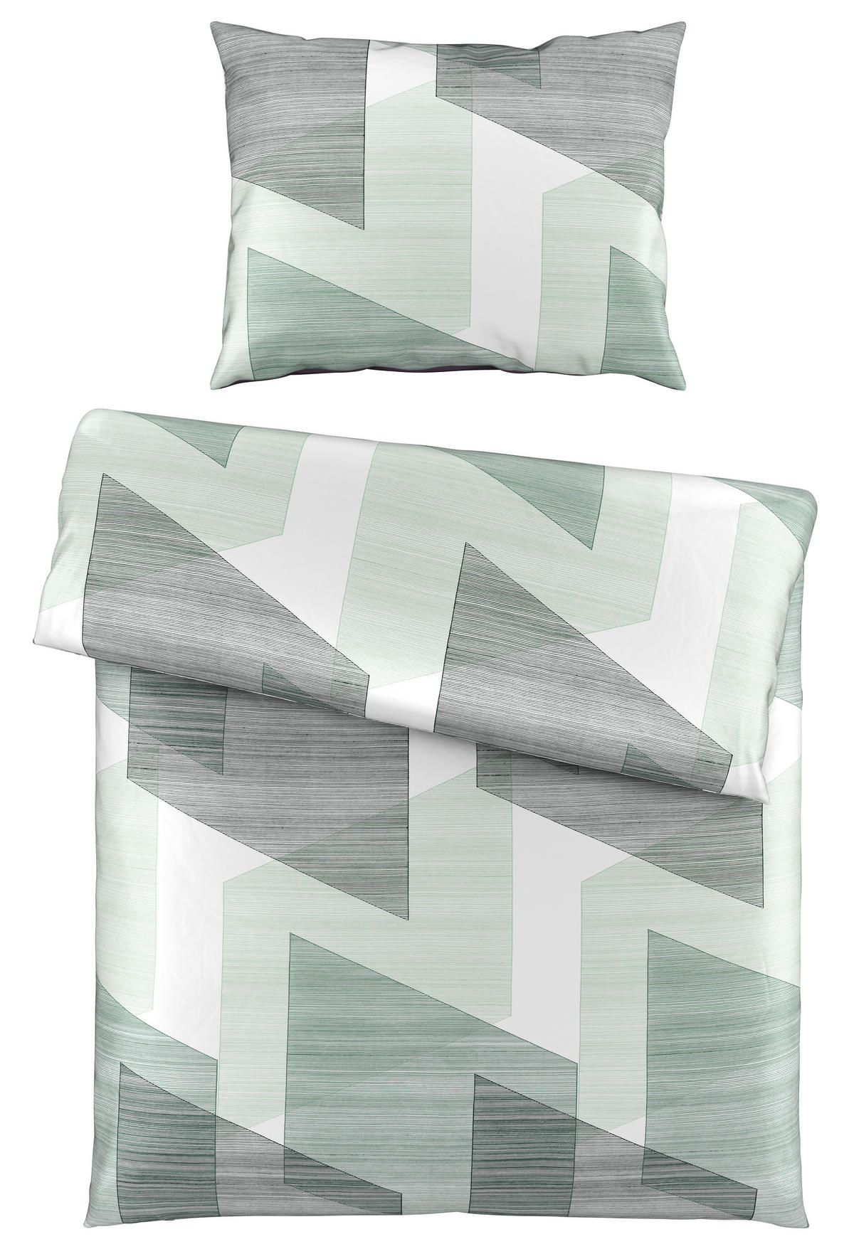 ÁGYNEMŰHUZAT-GARNITÚRA 140/200 cm  - zöld, Konventionell, textil (140/200cm) - Esposa