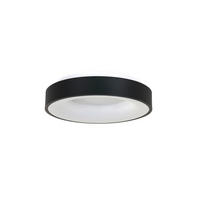 LED-DECKENLEUCHTE Ringlede 30/9 cm   - Schwarz, Basics, Kunststoff/Metall (30/9cm)