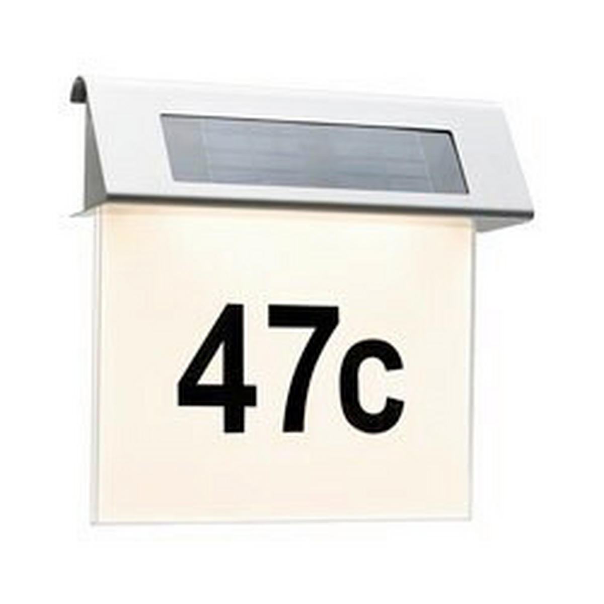 LED-AUßENLEUCHTE   - Edelstahlfarben/Weiß, Basics, Metall (23/22/6cm) - Paulmann