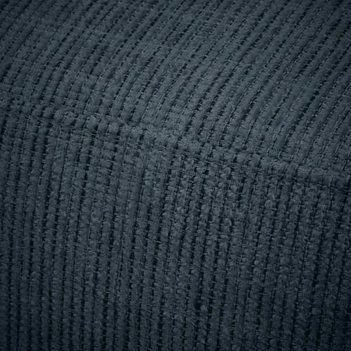 CHAISELONGUE Chenille Dunkelblau  - Schwarz/Dunkelblau, KONVENTIONELL, Kunststoff/Textil (171/73/93cm) - Carryhome