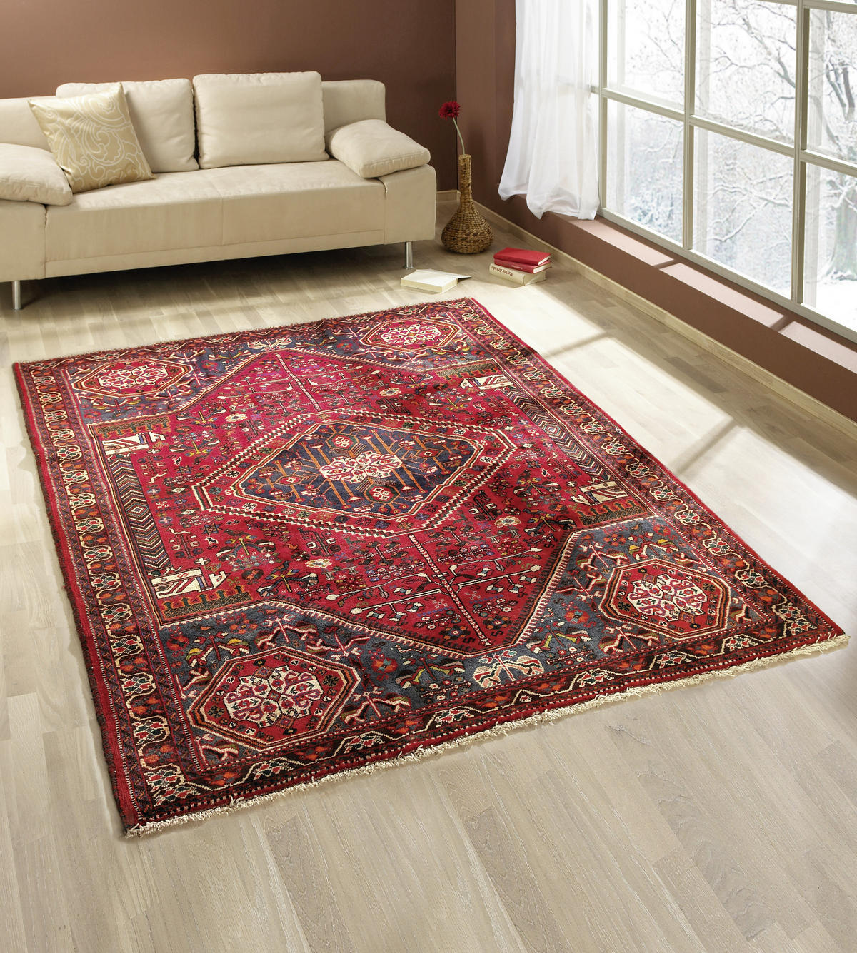 ORIENTTEPPICH 170/250 cm Persien Classic  - Rot, Lifestyle, Textil (170/250cm) - Cazaris
