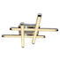 LED-DECKENLEUCHTE - Klar, KONVENTIONELL, Kunststoff/Metall (49/49/8,5cm) - Novel LED-DECKENLEUCHTE - Klar, KONVENTIONELL, Kunststoff/Metall (49/49/8,5cm) - Novel