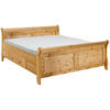 BETT 180/200 cm  in Laugenfarbig  - Laugenfarbig, ROMANTIK / LANDHAUS, Holz (180/200cm) - Boxxx