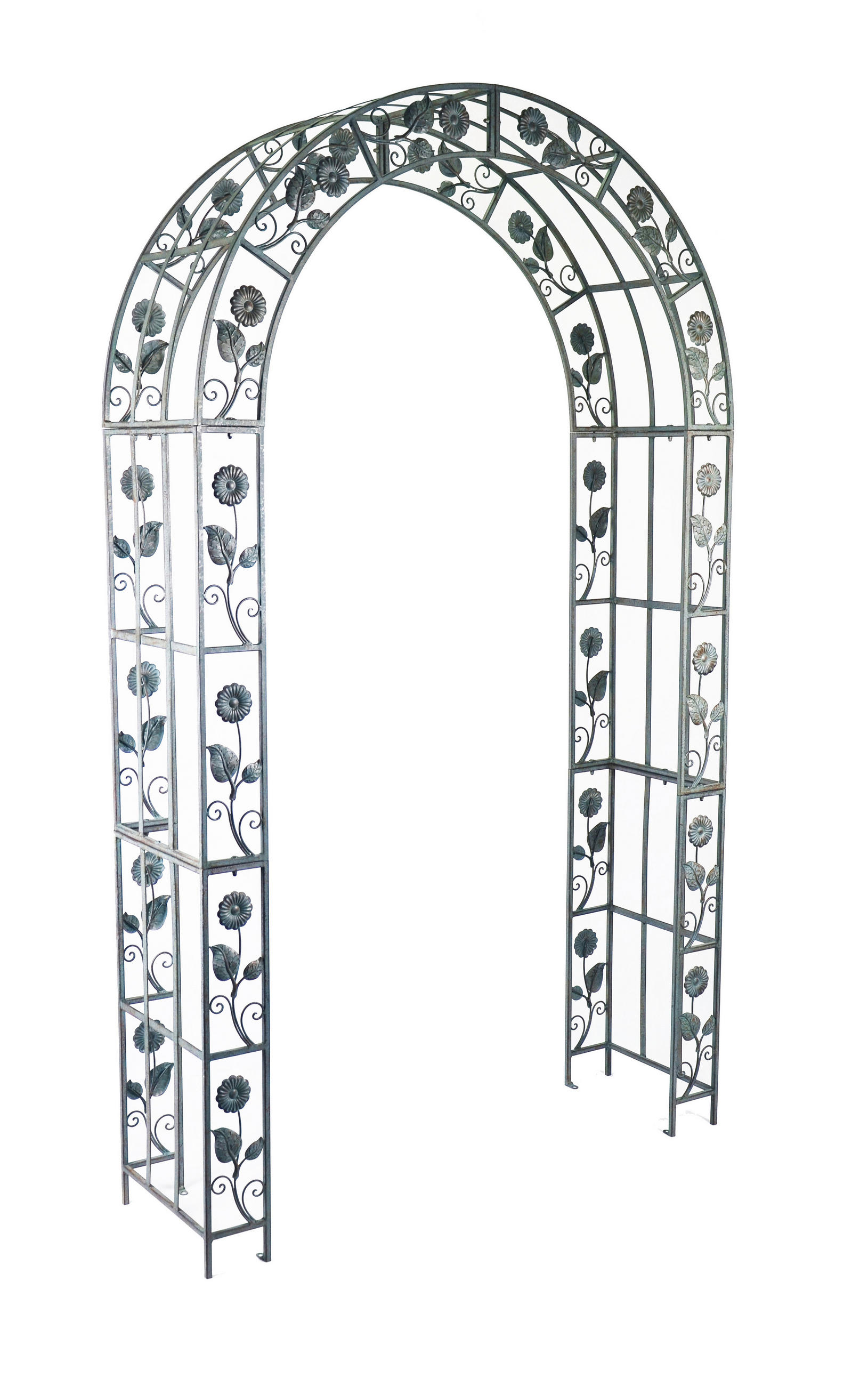 Arcadă Pentru Trandafiri - verde, Lifestyle, metal (140/240/42cm)