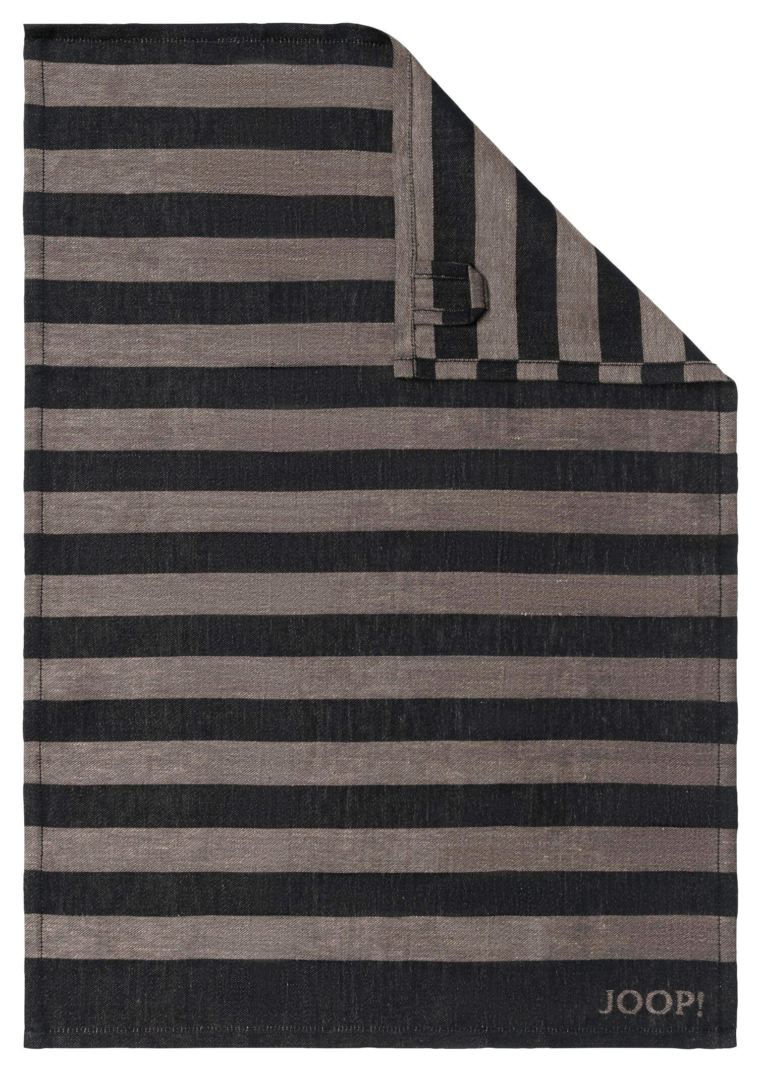 GESCHIRRTUCH Schwarz  - Schwarz, Basics, Textil (50/70cm) - Joop!