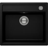SPÜLE MONN100UPUR  - Schwarz, Basics, Stein (57/29/51cm) - Schock