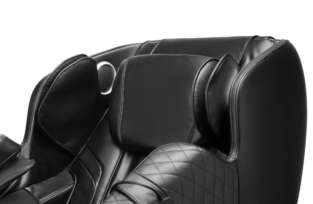 MASSZÁZSFOTEL - fekete, Design, textil (77,5/110/140cm) - Cantus