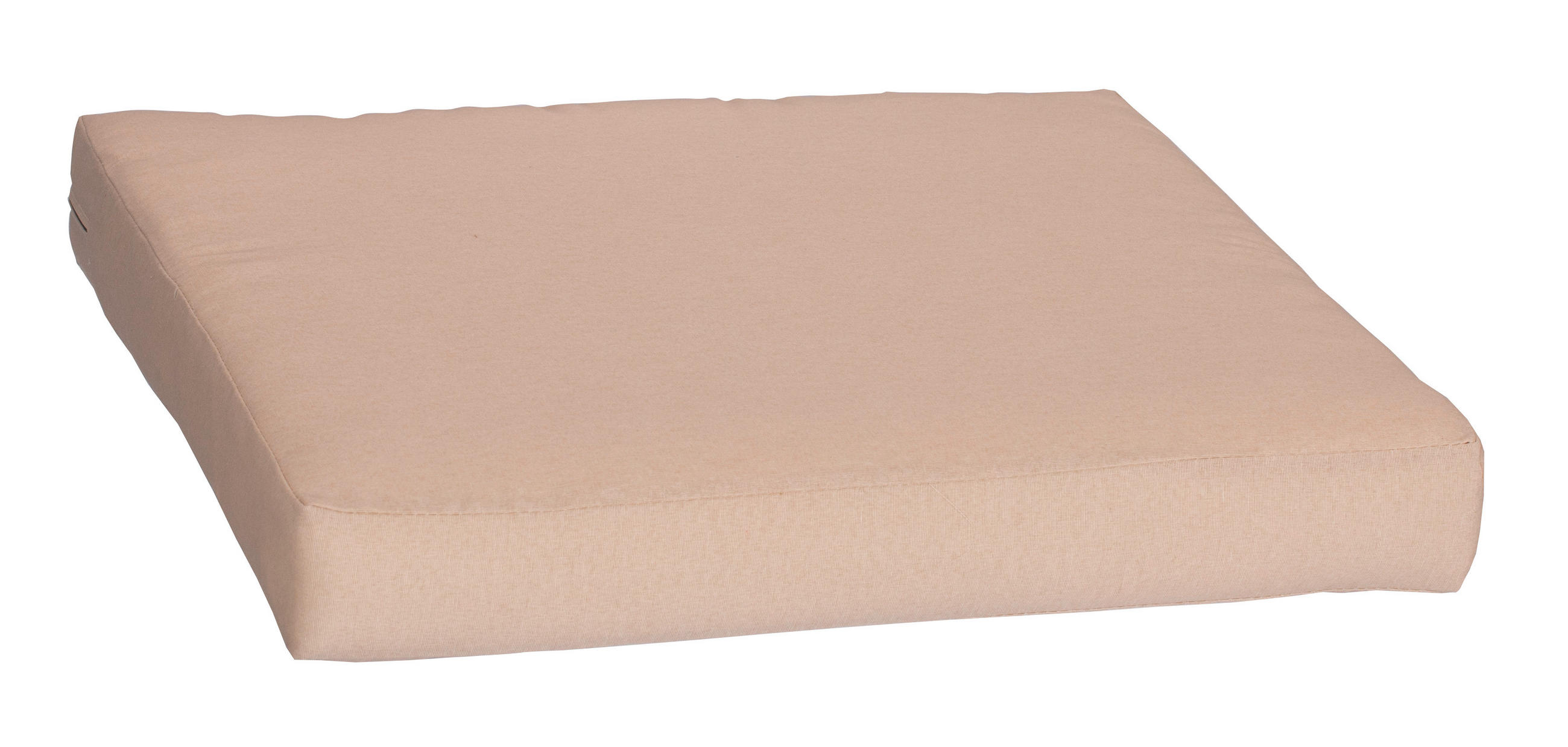 LOUNGEKISSEN in Beige Uni  - Beige, Basics, Textil (60/60/8cm) - Gardenson