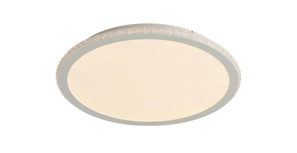 LED-DECKENLEUCHTE 50/5 cm   - Weiß, Trend, Metall (50/5cm) - Novel