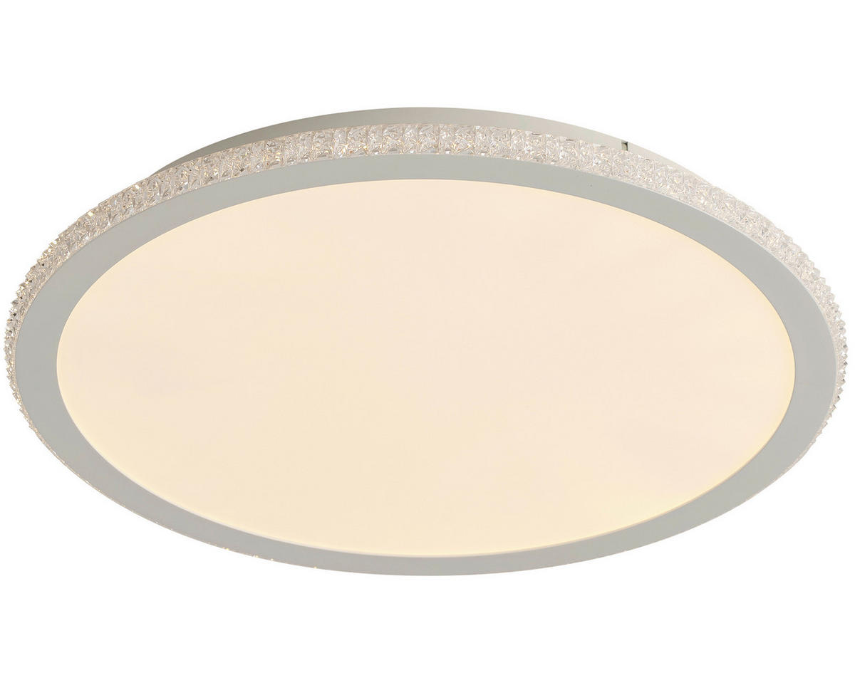 STROPNA LED-SVETILKA   40 W/4300 lm/3000 K/220-240 V/ - bela, Trend, kovina (50/5cm) - Novel