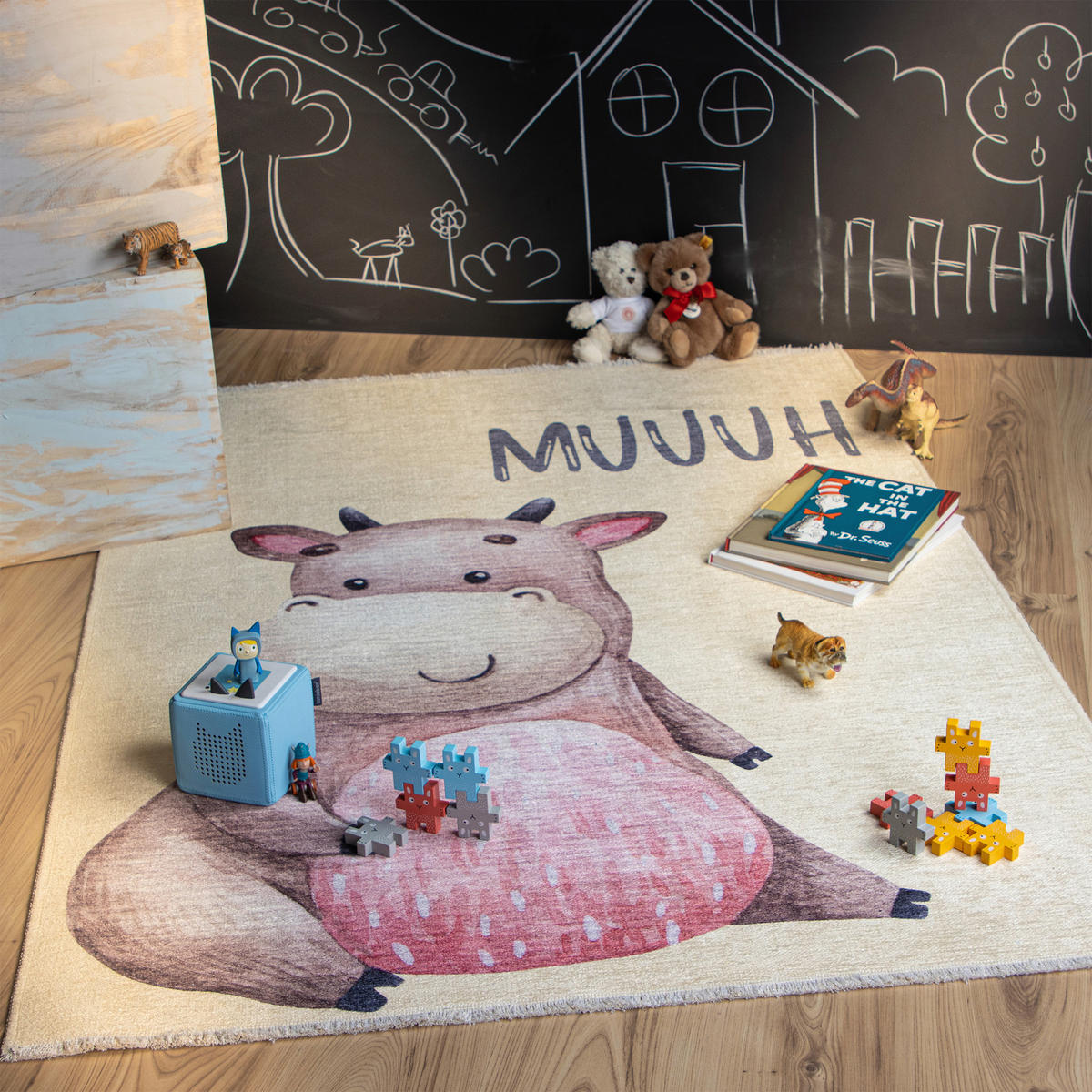 KINDERTEPPICH 115/170 cm My Greta  - Pink, Trend, Textil (115/170cm) - Ben'n'jen