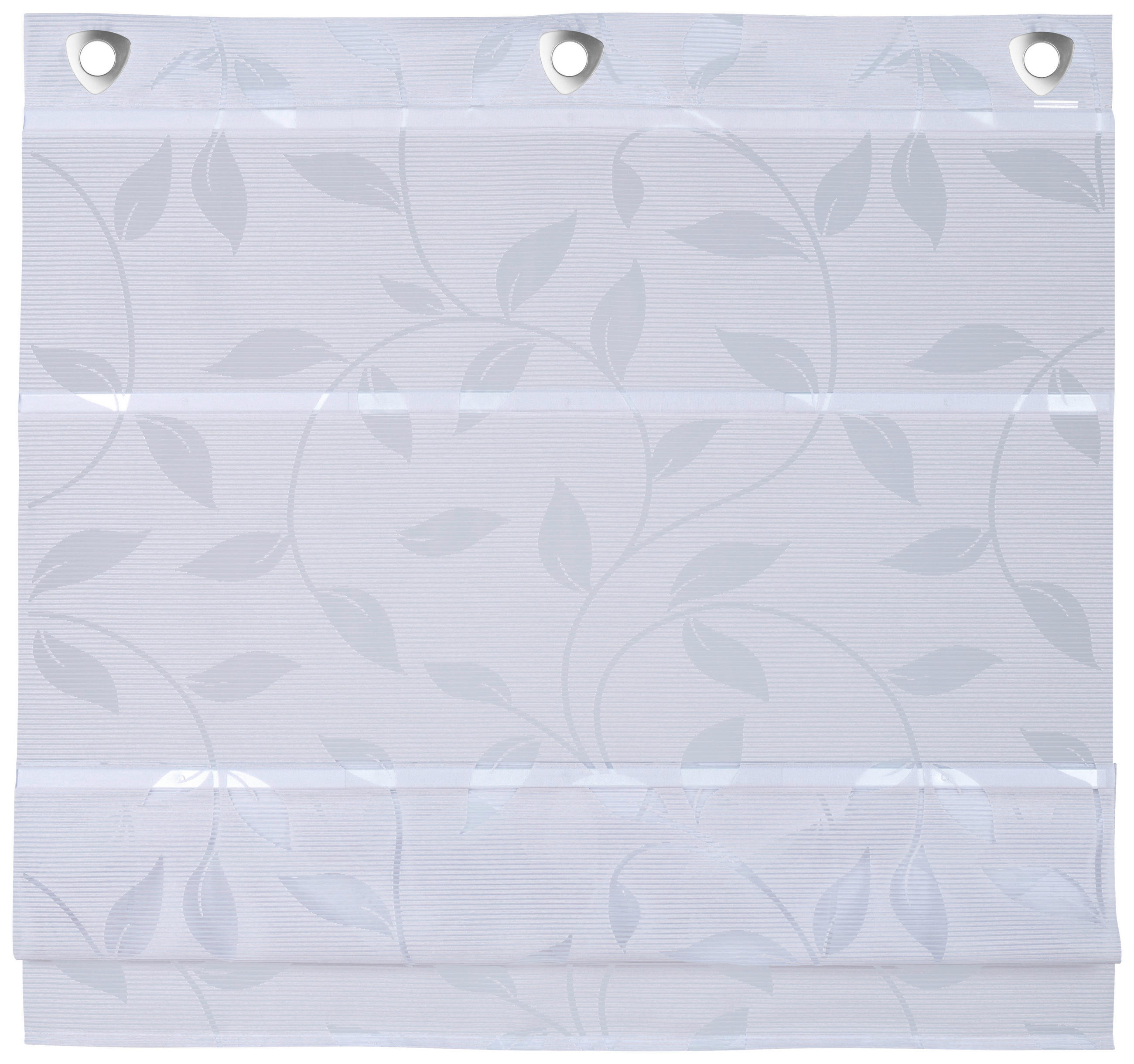 MAGNETROLLO  halbtransparent  100/130 cm    - Grau, Natur, Textil (100/130cm) - Novel