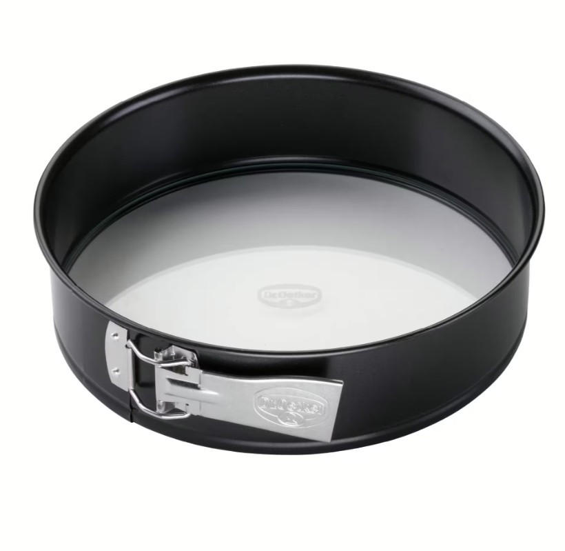 SPRINGFORM  - Schwarz, Basics, Glas/Metall (26/6,5cm) - Dr.Oetker