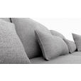 ECKSOFA Hellgrau Chenille  - Hellgrau/Grau, KONVENTIONELL, Kunststoff/Textil (293/205cm) - Carryhome